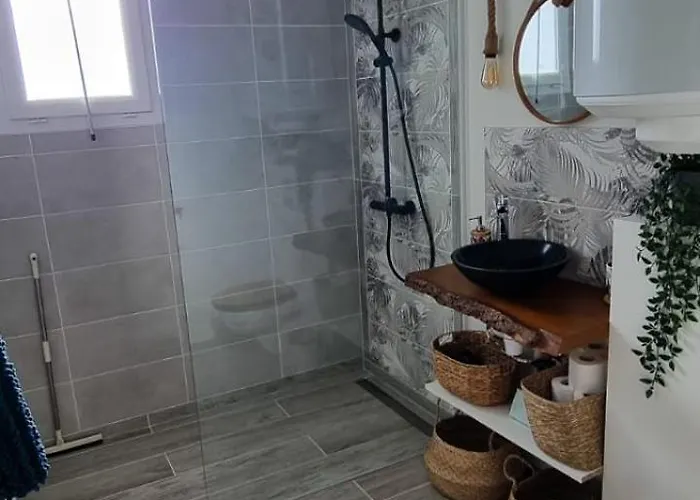 Prázdninový dům Ty Grain De Sel : Privatif Avec Piscine, Jardin Et Patio Chauvé