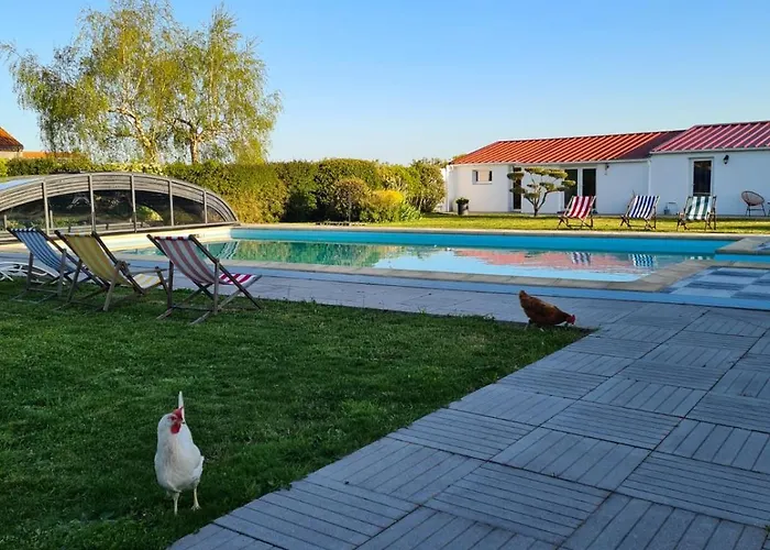 Ty Grain De Sel : Privatif Avec Piscine, Jardin Et Patio Prázdninový dům