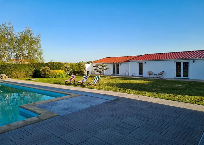 Prázdninový dům Ty Grain De Sel : Privatif Avec Piscine, Jardin Et Patio